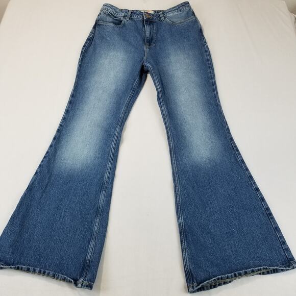 Wrangler Denim - Wrangler Jeans Womens 8/29 X 32 High-Rise Fierce Flare Cowboy Rodeo Western